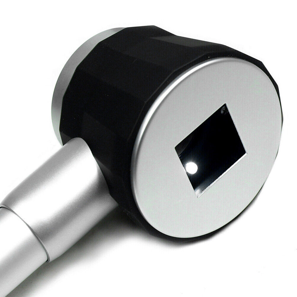 US 1-2 Pc 10X Optical glass Magnifier LED Lighted Jeweler loupe with Measure Sca