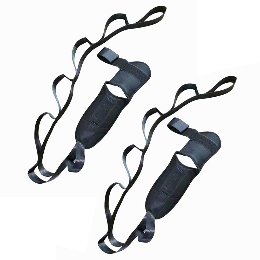 US 1-2 Pc Yoga Band Stretching Strap Rehabilitation Training Belt Ankle Ligament