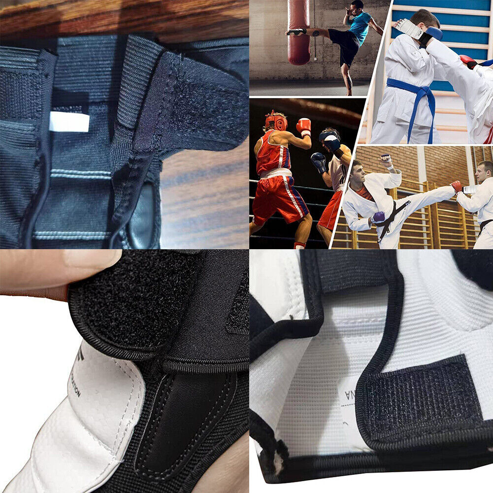 US 1-2Pairs TaeKwonDo Foot Guard Protector TKD Martial Arts Sparring Instep Gear
