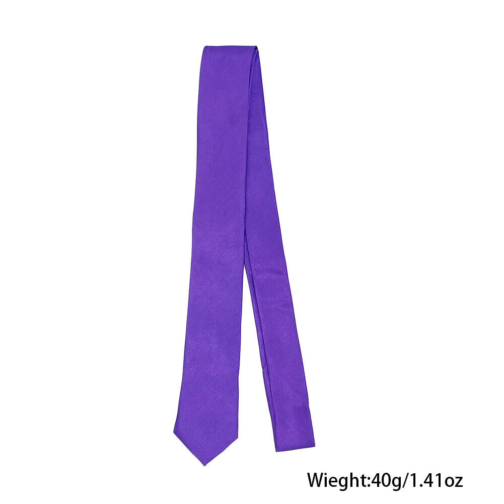 US 1-2 Pack Men Boy Black Skinny Slim Retro Tie Narrow 2" Thin Necktie M-Colors