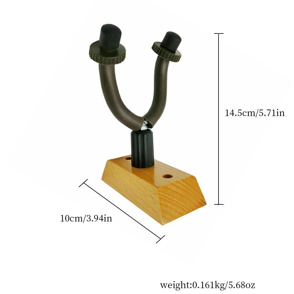 US 2-4 Pc Guitar Hanger Holder Stand Arm Rack Hook Wall Mount Instrument Display