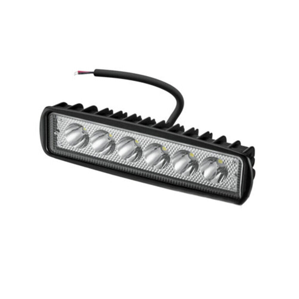 US 2-4 Pack 6'' LED Work Light Bar 18W Lamp Flood Spot Work Driving Fog SUV ATV
