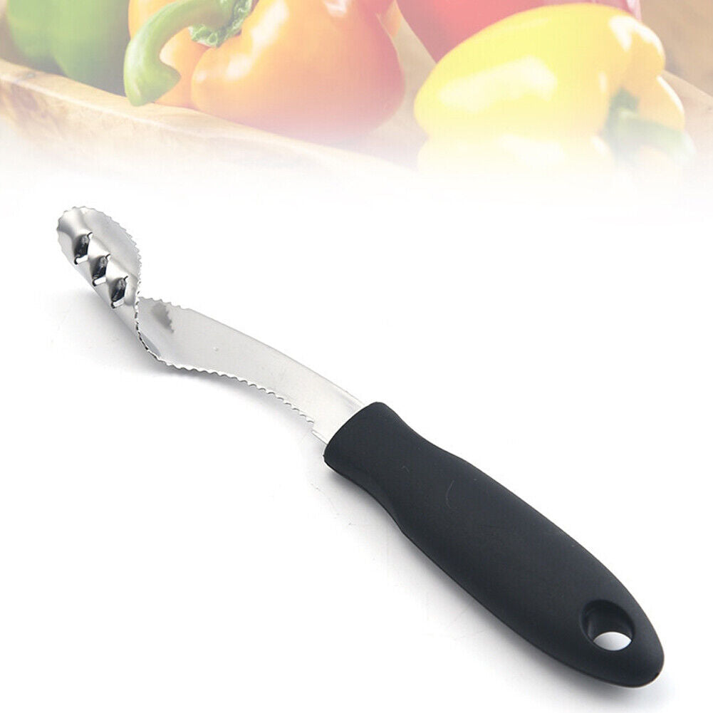 US 2-4 Pcs Pepper Fruit Vegetable Corer Core Remover Deseeder Slicer Cutter Tool