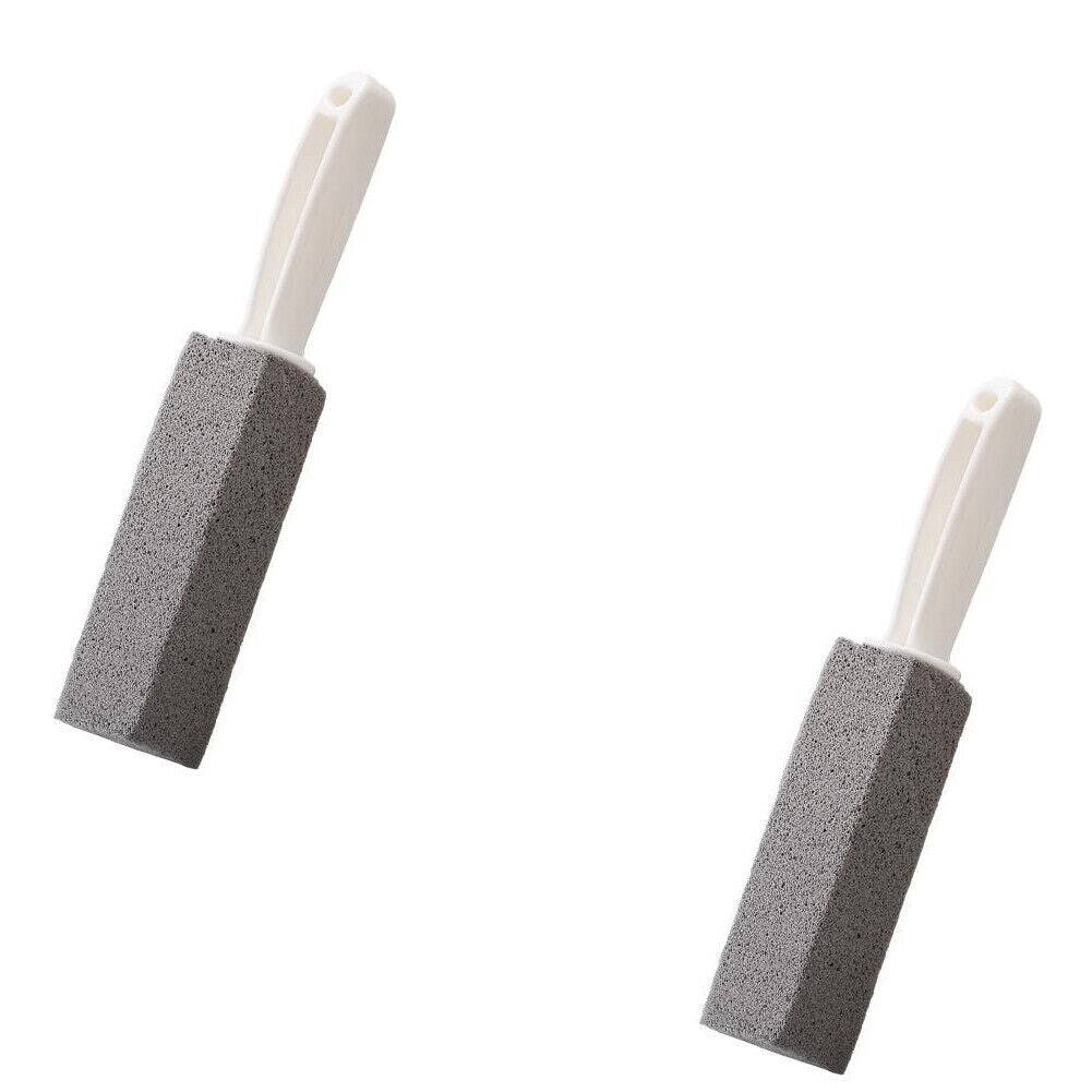 US 2-4 Pcs Pumice Stone Toilet Cleaner Heavy Duty Ergonomic Bowl Stain Remover