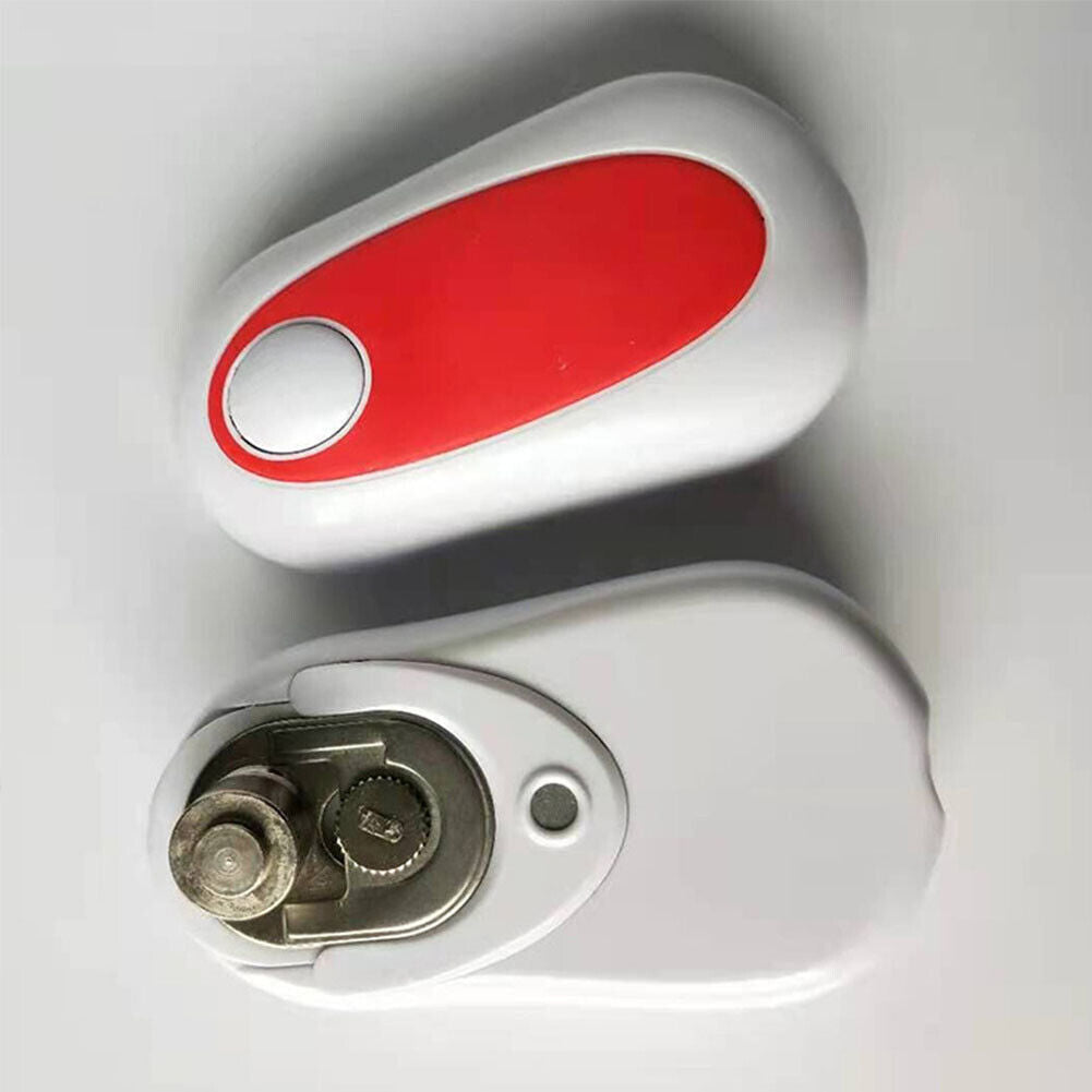 US 1-2 Pcs Electric Can Opener No Sharp Edge Kitchen Automatic Smooth Felt Open