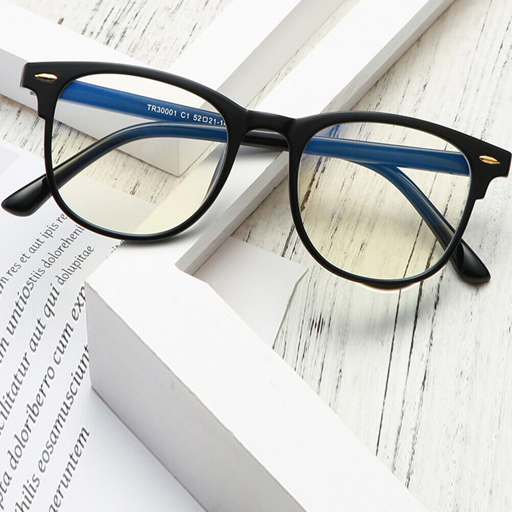 US 2-4 Pcs Computer Blue Light Blocking Glasses Anti Blu-Ray Clear Gaming Lenses