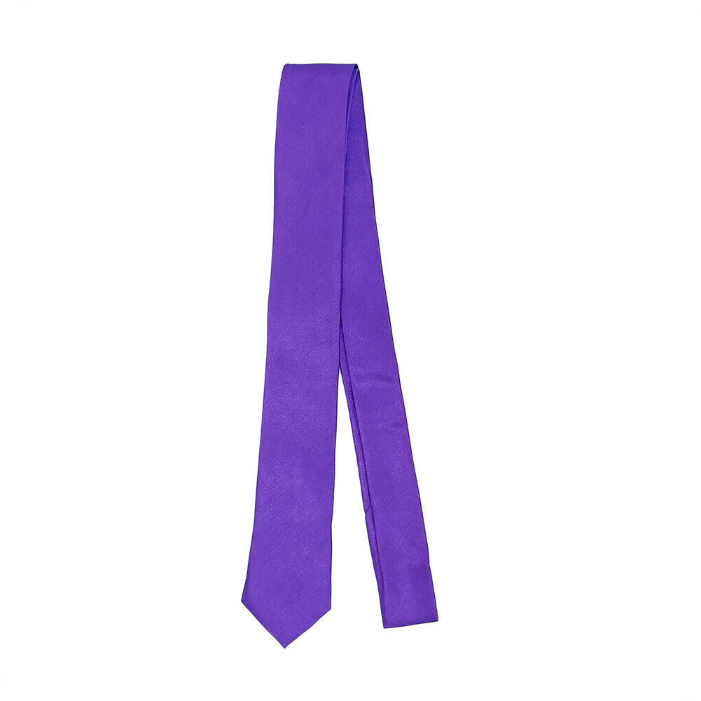 US 1-2 Pack Men Boy Black Skinny Slim Retro Tie Narrow 2" Thin Necktie M-Colors