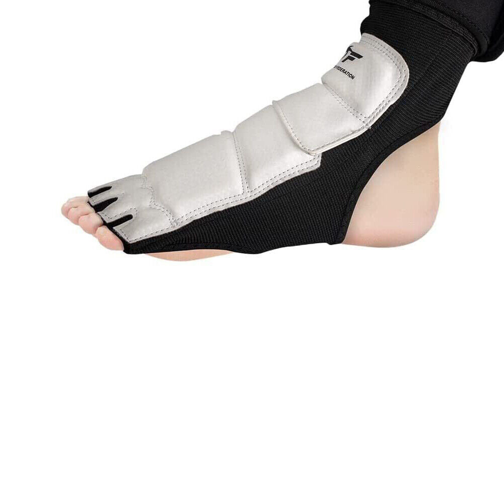 US 1-2Pairs TaeKwonDo Foot Guard Protector TKD Martial Arts Sparring Instep Gear
