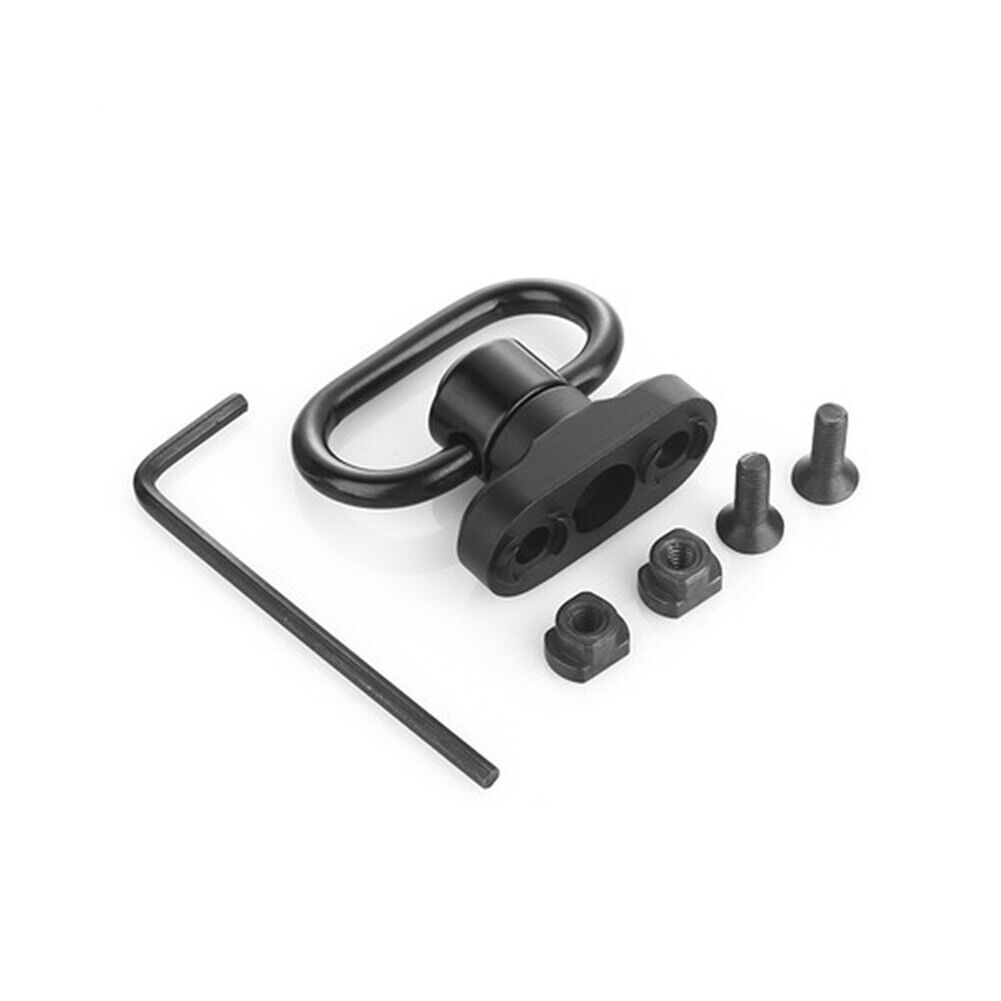 US 1-4 Pack 1.25" QD Sling Swivels Mounts for MLock Rail System or Fit Two Point