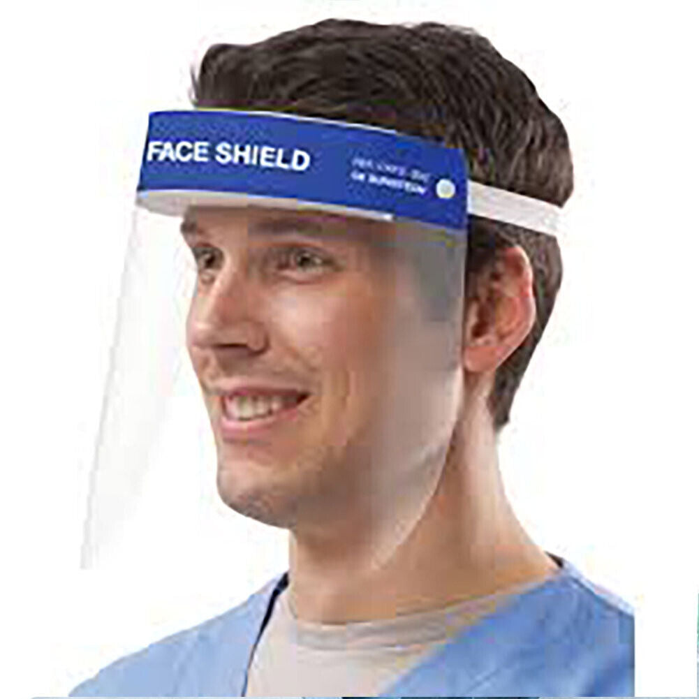 US 15-30 Face Shield Reusable Washable Protection Cover Antifog Mask Anti-Splash