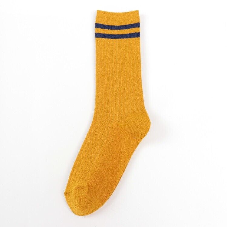 US 7 Pairs Novelty Women Assorted Breathable Cute Korea Casual Cotton Crew Socks