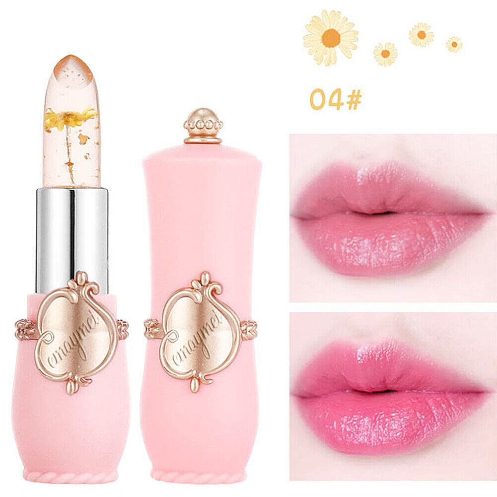 US Flower Lipstick Color Jelly Transparent Magic Changing Lip Temperature Change