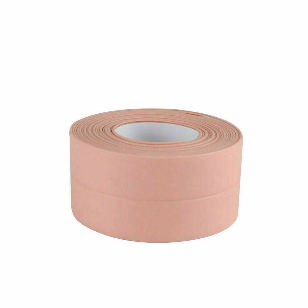 US 10.5ft Self-Adhesive Waterproof PVC Sealing Tape Mold Proof Sink Wall Toilet