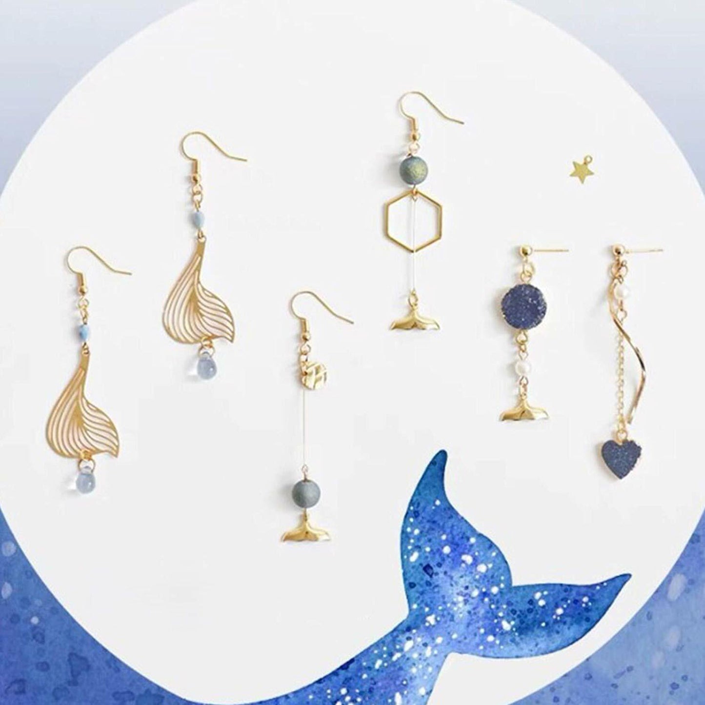 US 100-200 DIY JEWELRY Making Findings Earring Hook Coil Ear Wire French Hook