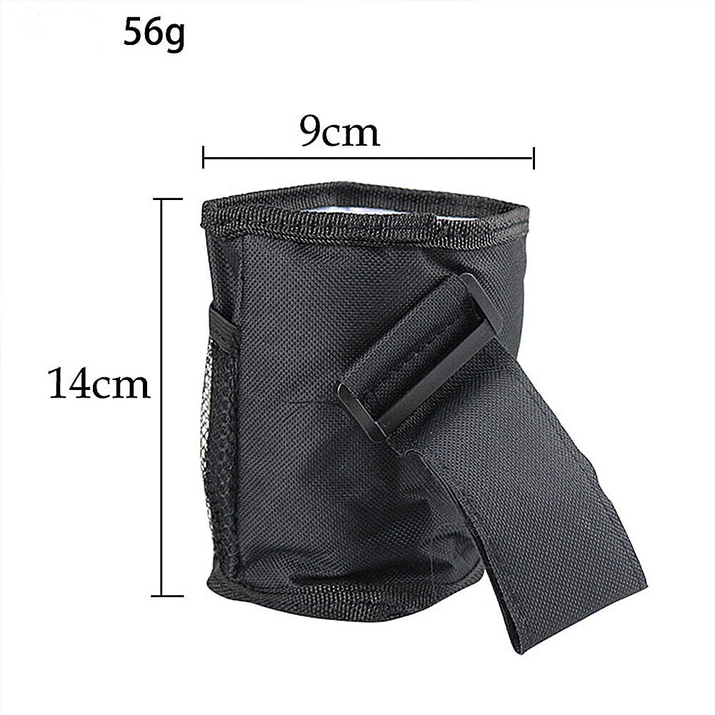 US 1-2pcs Universal Stroller Walker Keep Warm Mesh Pocket Bike Cup Bottle Holder