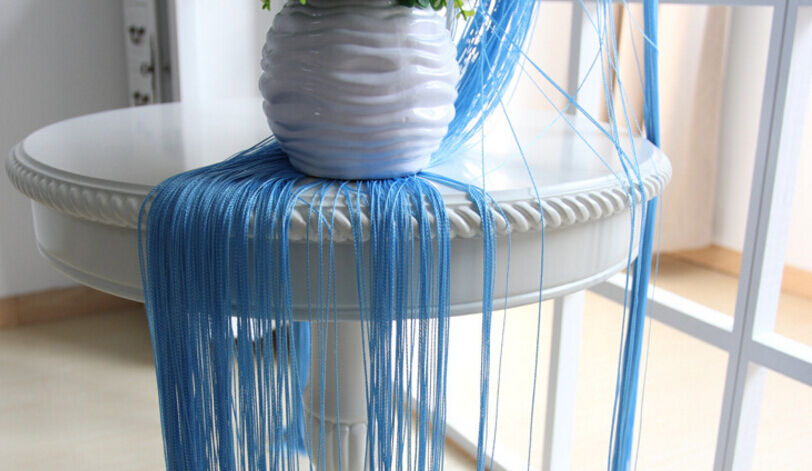 2 Pack Magik Line String Window Curtain Tassel Door Fringe Panel Room Divider