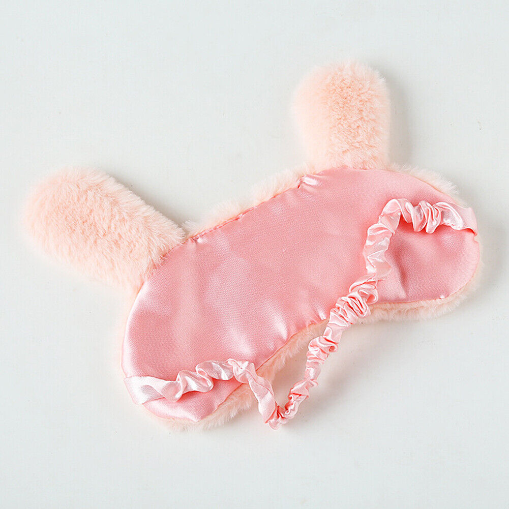 US Unicorn Animal Eye Mask Soft Plush Sleep Masks Sleeping Blindfold Traveling