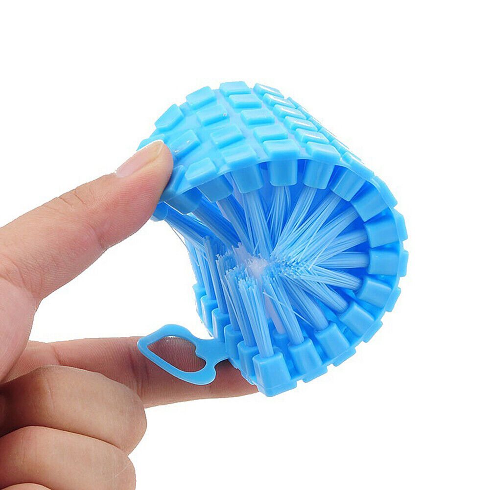 US 3-6 Pack Bendable Stiff Bristles Heavy Duty Scrub Brush Cleaning Sink Stove