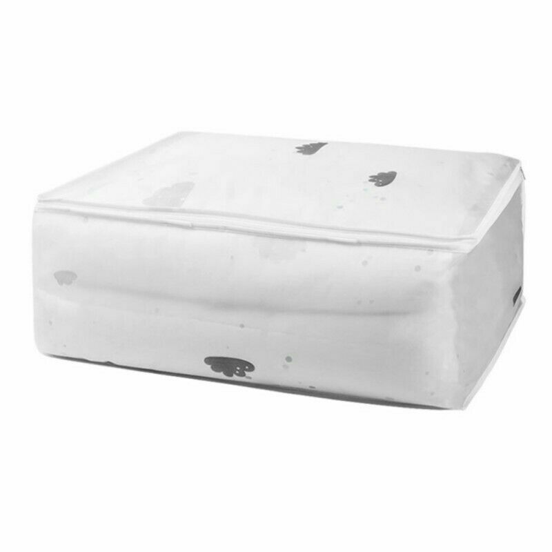 US Anti Dust Large Storage Bag Clothes Quilt Blanket Storage Sort Home Organizer