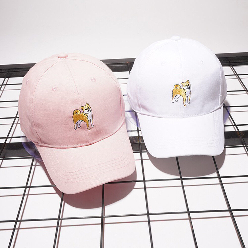 Shiba Inu Bulldog Baseball Trucker Golf Sports Adjustable Hats Hachiko Ball Caps