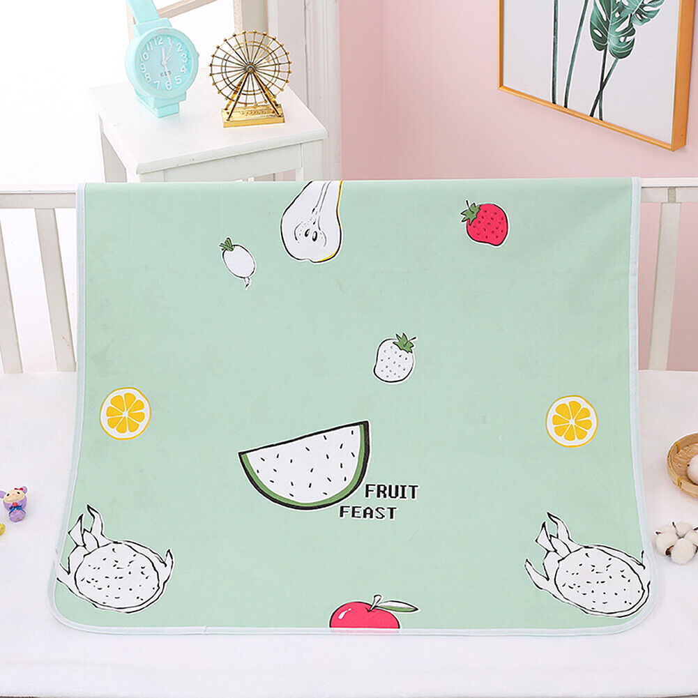 US Incontinence Bed Pads Reusable Washable Baby Adult Waterproof Cover Underpad