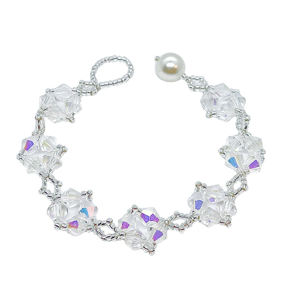 Magik 4-Petal Flower Floral Bracelet Elegant Light Luxury Adjustable Made in USA