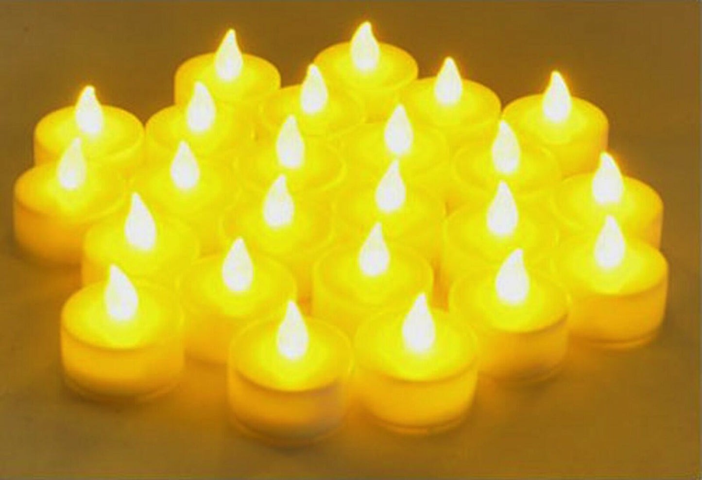 Flameless LED Tealight Candles Tea Light Candle 24pcs Battery-powered LCL24