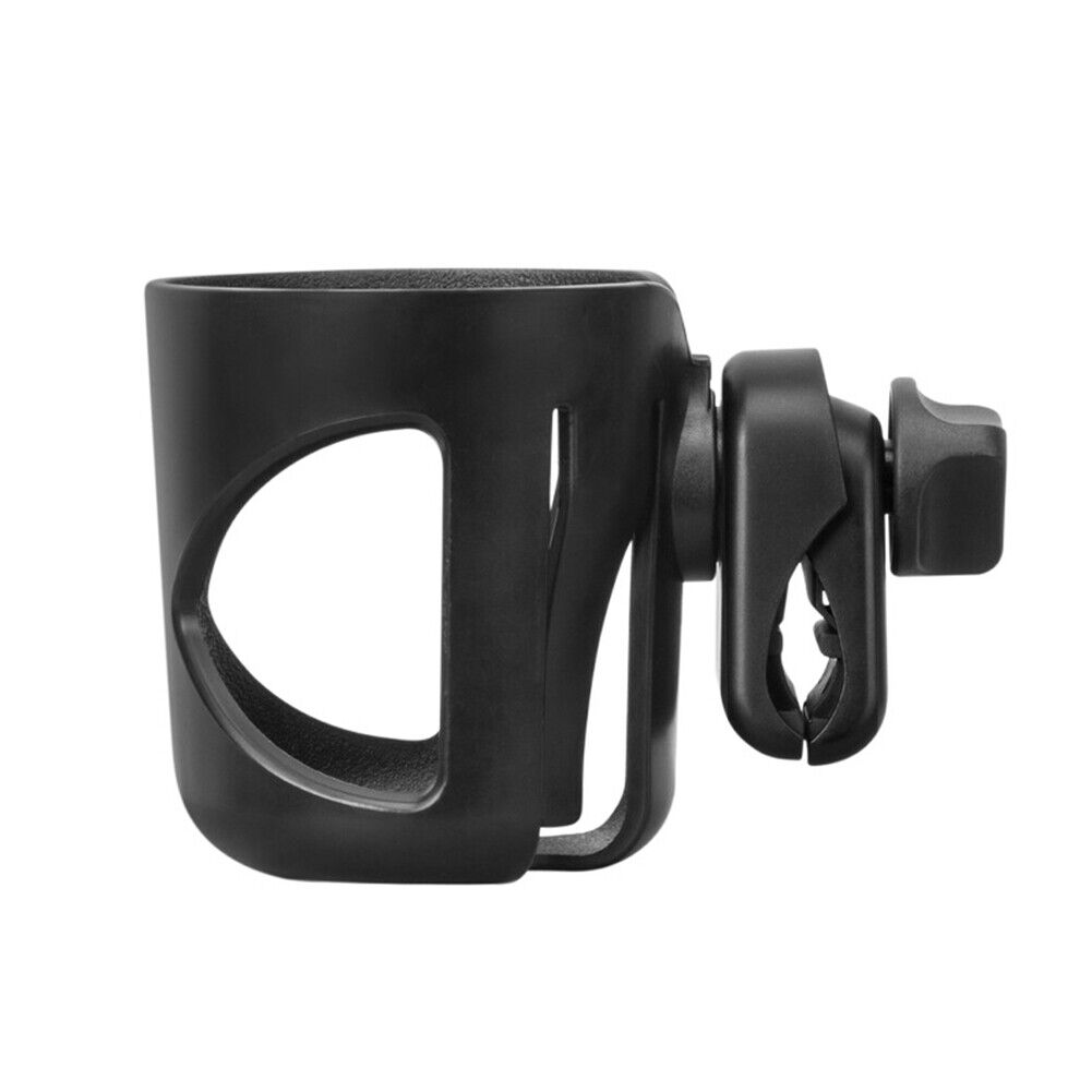 US Universal Stroller Cup Holder Bike Wheelchair 360 Degrees Rotation Clamp-on