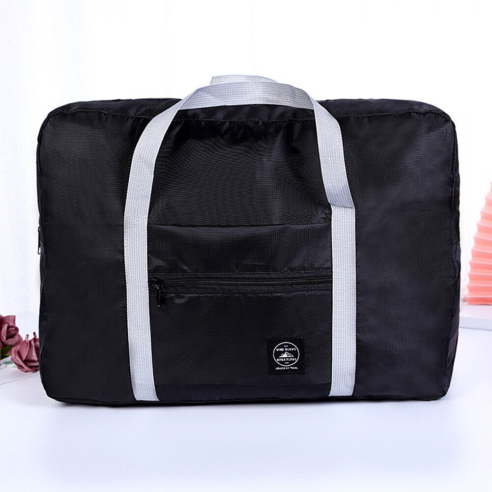 US Foldable Travel Luggage Carry-on Shoulder Duffle Bag Lightweight Sport Tote