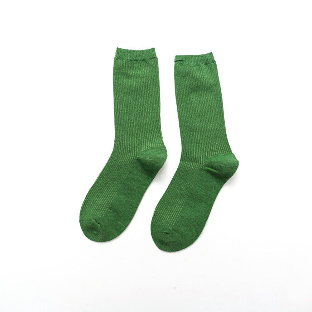 US 7 Pairs Novelty Women Assorted Breathable Cute Korea Casual Cotton Crew Socks