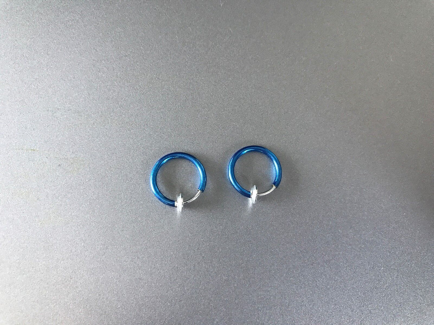 Clip-On Spring Action Non-Piercing Fake Septum Lip Cartilage Nose Tragus Ring