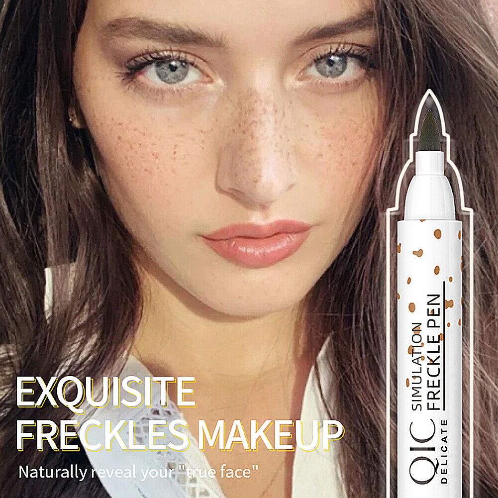 US 1-2Pc Faux Freckle Pen Natural Waterproof Longlasting Soft Dot Sunkissed Skin