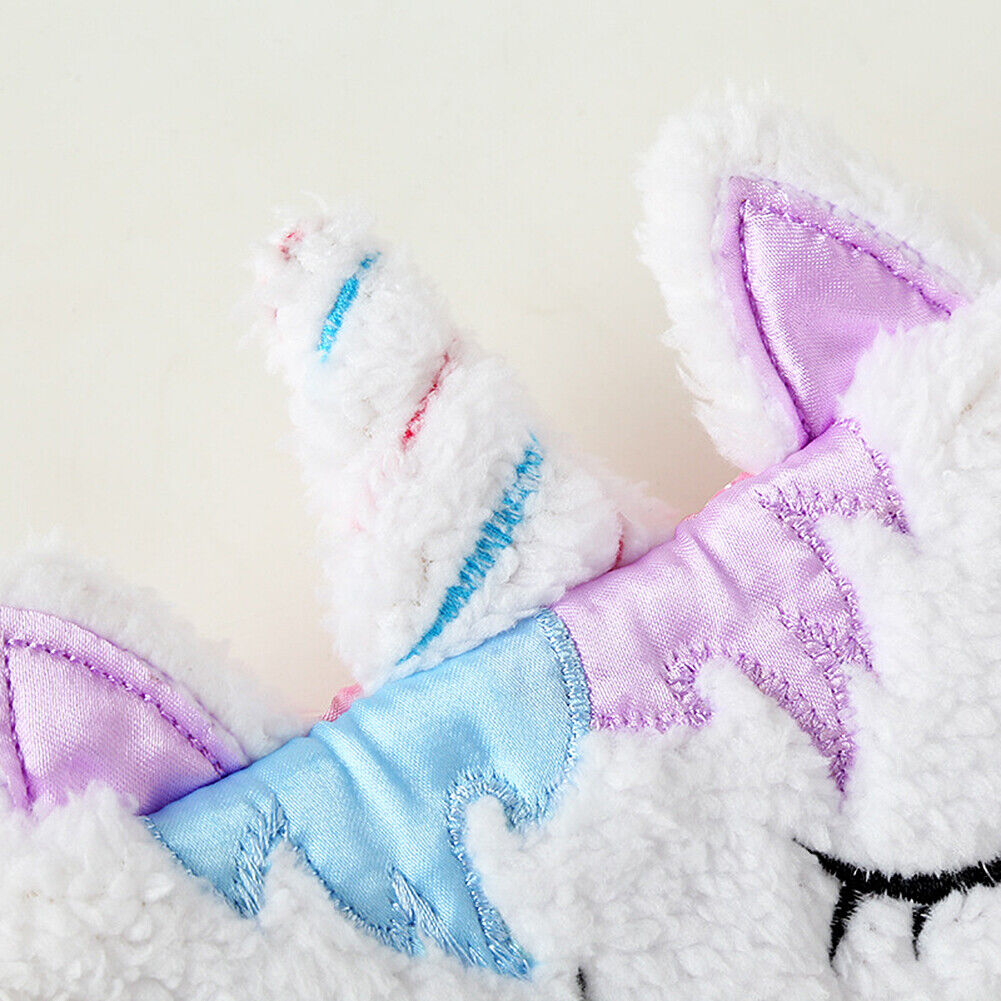 US Unicorn Animal Eye Mask Soft Plush Sleep Masks Sleeping Blindfold Traveling