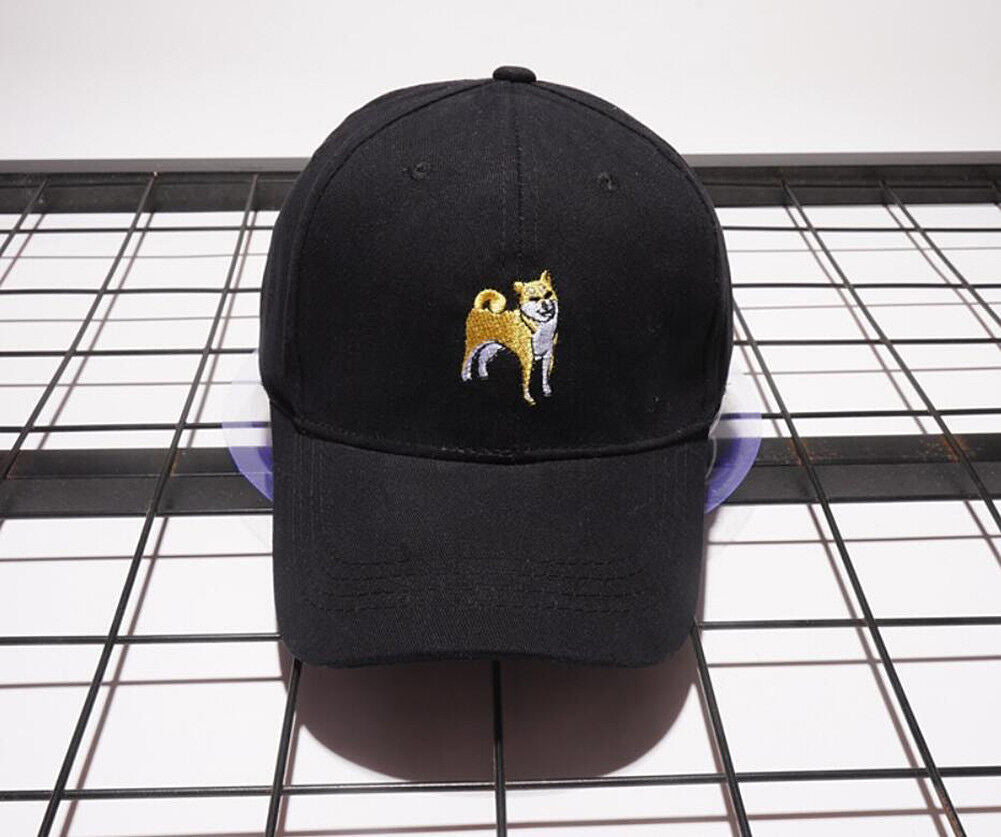 Shiba Inu Bulldog Baseball Trucker Golf Sports Adjustable Hats Hachiko Ball Caps