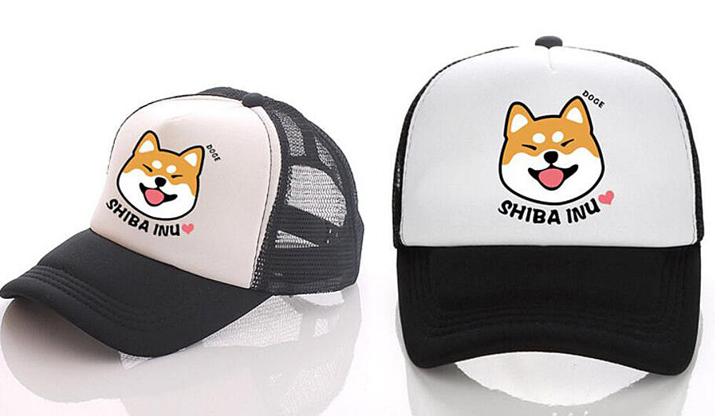 Shiba Inu Bulldog Baseball Trucker Golf Sports Adjustable Hats Hachiko Ball Caps