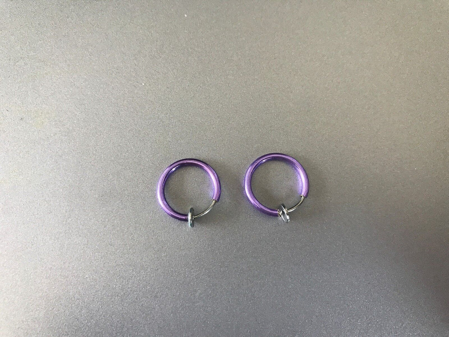 Clip-On Spring Action Non-Piercing Fake Septum Lip Cartilage Nose Tragus Ring