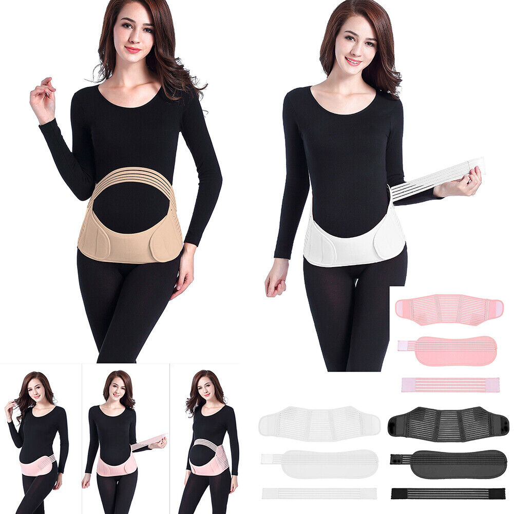 US Maternity Belt Pregnancy Support Waist Back Abdomen Prenatal Belly Band Brace