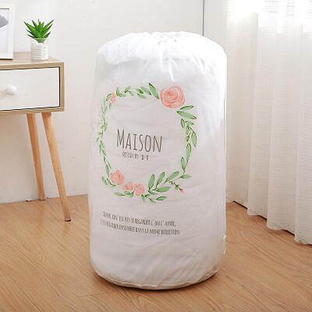US Large Drawstring Storage Bag Anti Dust Clothes Blanket Quilt Organizer Pouch