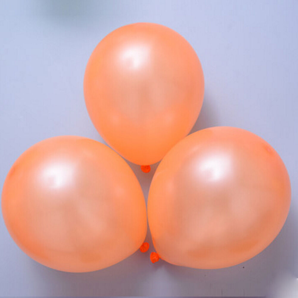 100pcs 10 inch Pearl Latex Colorful Thickening Wedding Party Birthday Balloon