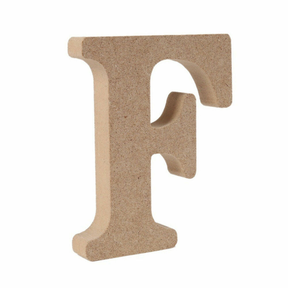US 3.93'' A-Z Wooden Letters Alphabet Self Standing Wedding Party/Home/Decor Lot