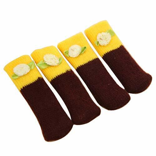 24 Pack Cat Paw Flower Bear Table Chair Foot Doorknob Floor Protector Sleeves US