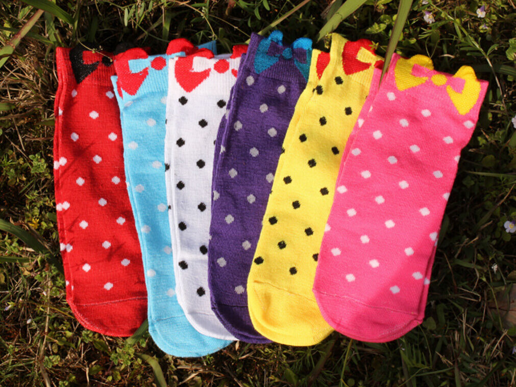US 5 Pairs Men Women Low Cut Liner Multi Pattern Boat Socks Daisy Bear Stripes
