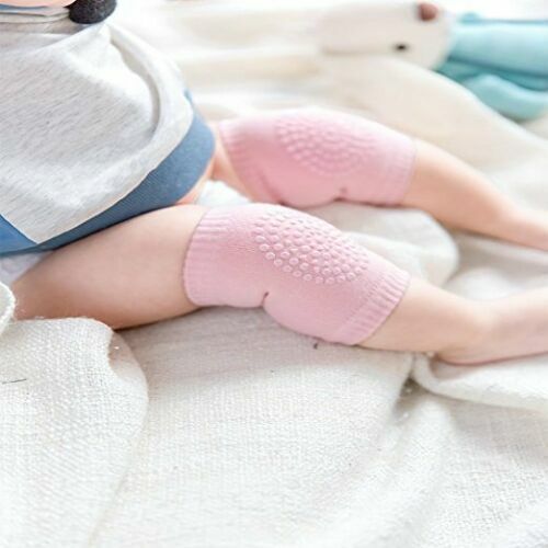 8~16 Pairs Baby Crawling Knee Pads Safety Anti-slip Walking Leg Elbow Protectors
