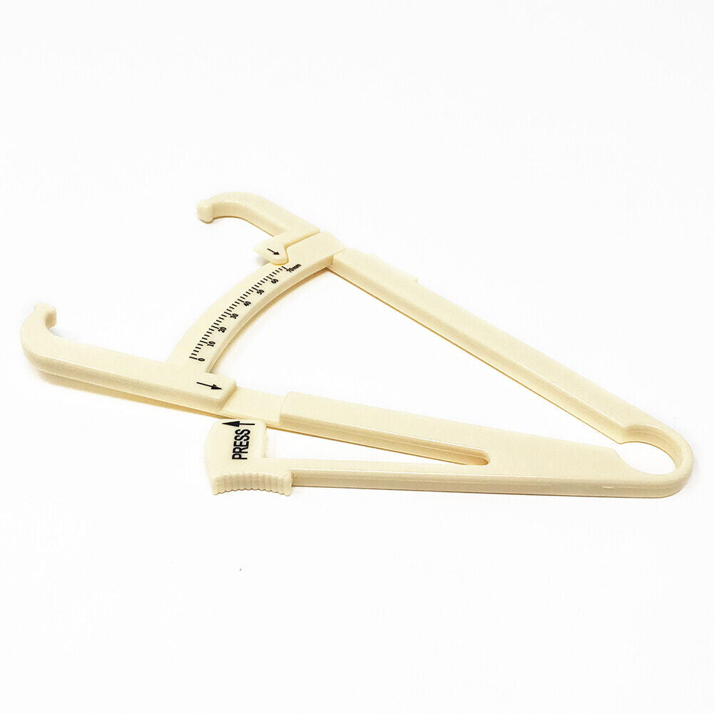 US Set of 2 Personal Body Fat Tester Caliper Accurate Measure w/ 120'' Body Tape