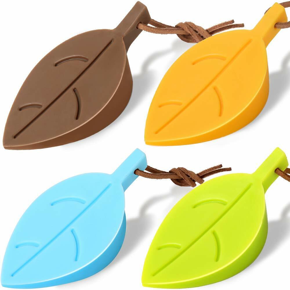 US 4-8Pc Door Stopper Wedge Finger Protector Rubber Secure Decorative Door Stops