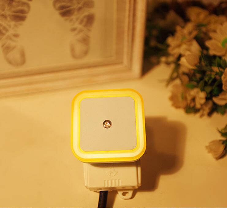 4~8 PCS Auto LED Light Induction Sensor Control Bedside Night Light In Wall Lamp
