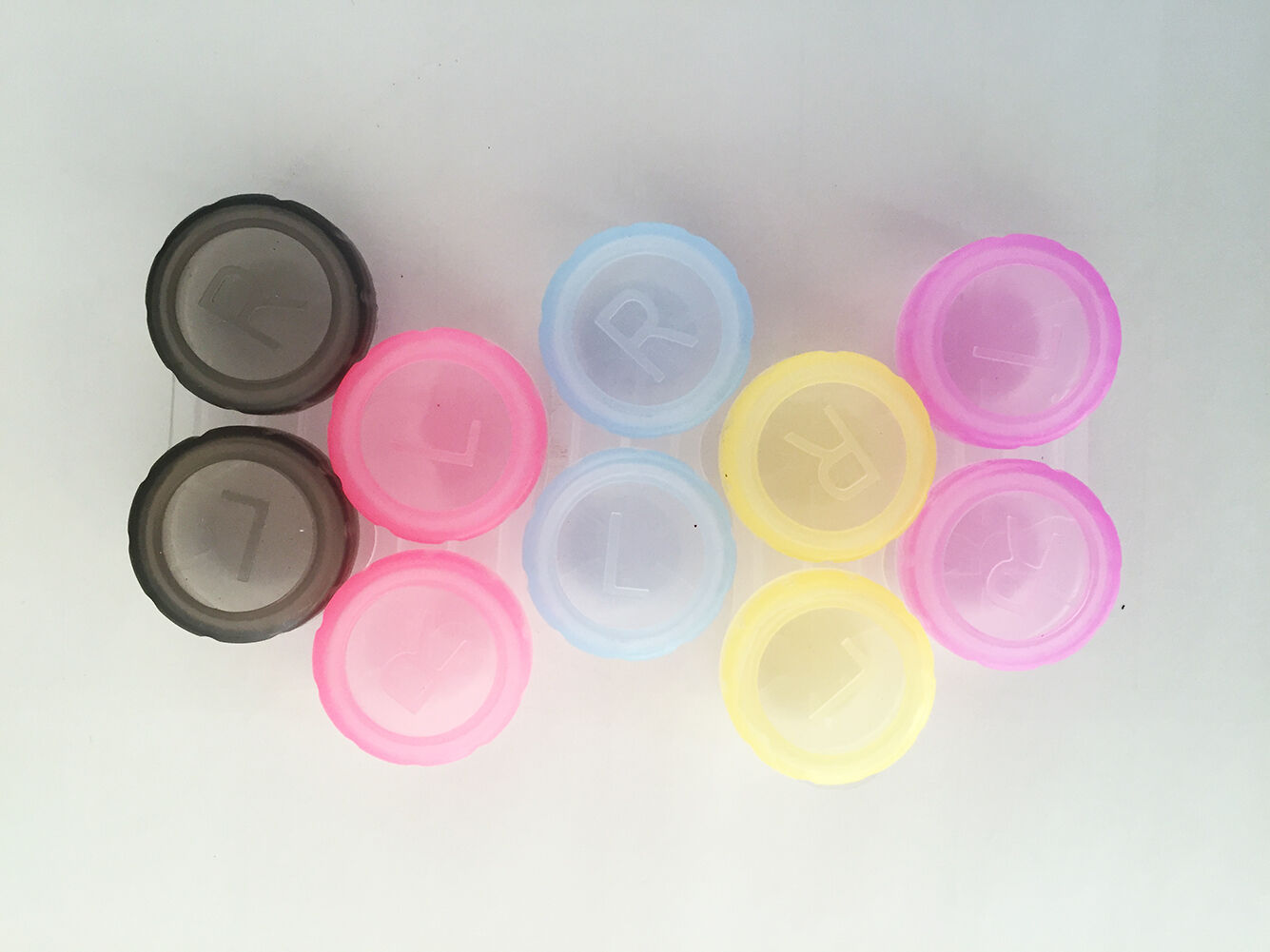 Colourful Contact Lens Box Holder Container Case Soak Storage Eyecare Kit GYL564