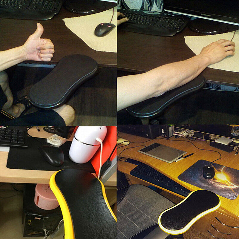 US Attachable Armrest Pad Desk Computer Table Arm Support Mouse Pads Arm Wrist