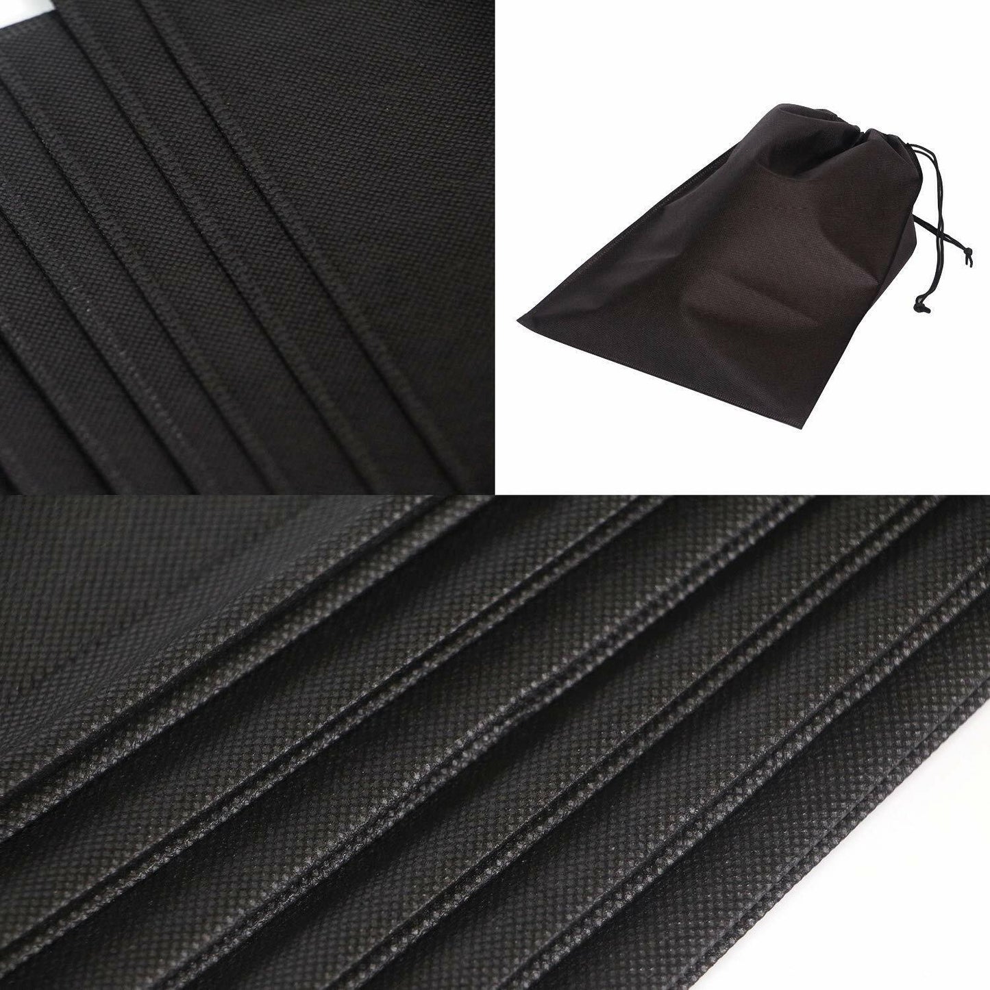 US 12PCS Boot Shoe Toy Storage Drawstring Bag Travel Organizer Large Dust-proof