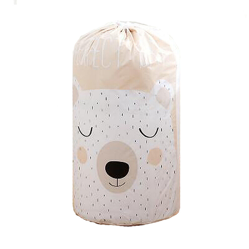 US Large Drawstring Storage Bag Anti Dust Clothes Blanket Quilt Organizer Pouch